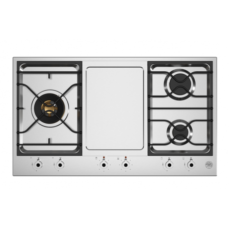Bertazzoni PM36 3 0GX 89εκ. Aερίου Mε 3 Kαυστήρες + Grill Teppanyaki